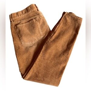 J. Crew Woman Brown Corduroy Pants, Excellent condition.